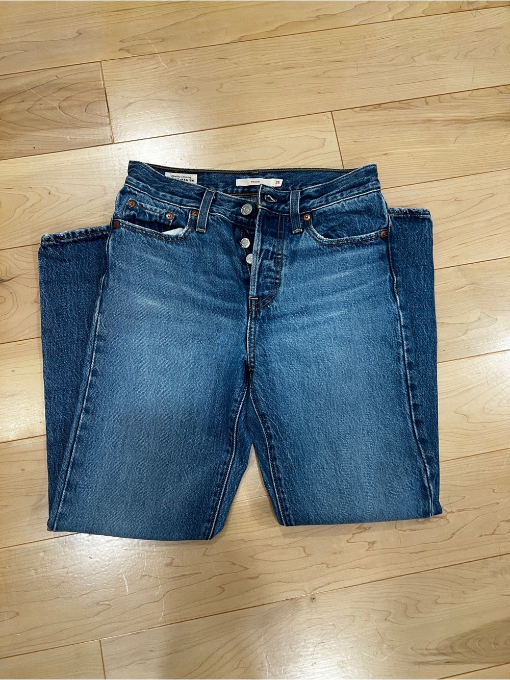 Levi’s Women’s Wedgie Denim Jeans - Button Fly